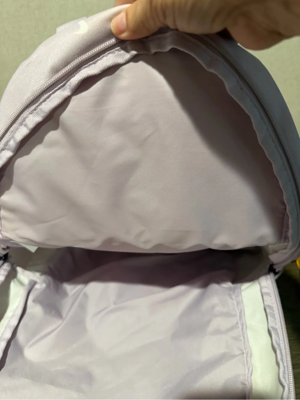 Nike Lilac and White‎ Swoosh Backpack